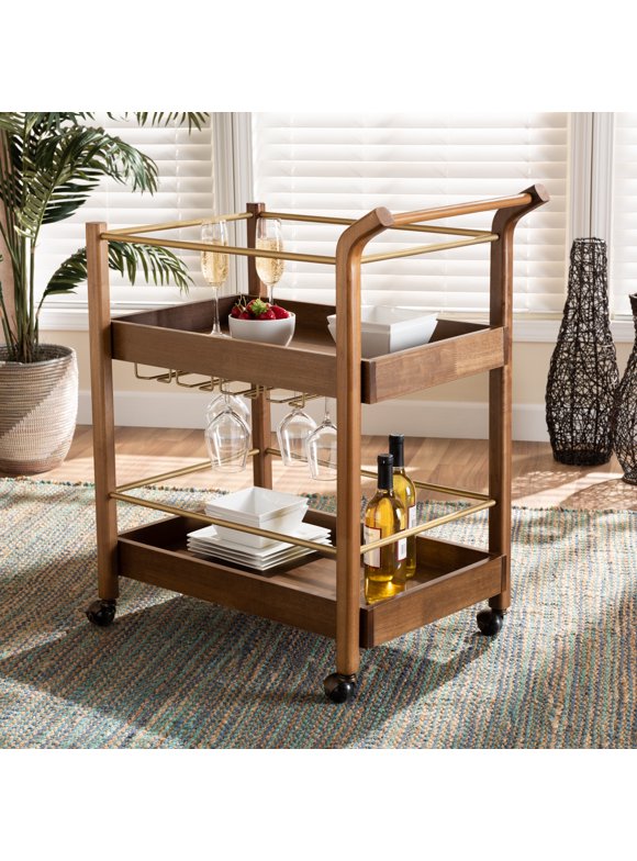 Wood Bar Carts in Bar Carts