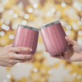 thumbnail image 2 of Modern 12oz Stainless Steel Insulated Wine Tumbler with Lid and Straw – Double Wall Vacuum Mug for Hot & Cold Drinks, 304 Steel Interior, Sweat-Free Design, 2 of 5