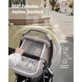 thumbnail image 3 of Funda para Silla de Coche de Bebé Blissful Diary Extra Grande en Malla Gris, 3 of 7