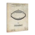 thumbnail image 2 of Stupell Industries American Football Sports Patent Diagram Blueprint Design Canvas Wall Art, 24 x 30, Design by Karl Hronek, 2 of 5