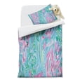 thumbnail image 2 of Boho Bohemia Flower Duvet Cover and Pillowcase Set for Single Bedding, Bedroom Accessories for Kids Teens, 2 of 5