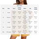 thumbnail image 3 of TaTaai Solid Color Women Spring Summer Cotton Linen Casual Top Pants Set Loose Fit Breathable Soft Fabric Machine Washable No Fading Daily Outdoor Street Fashion Wear Gift, 3 of 3