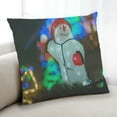 thumbnail image 1 of Ahgly Company Snowman Coussin Décoratif d'Intérieur, 18 Po X 18 Po, 1 of 6