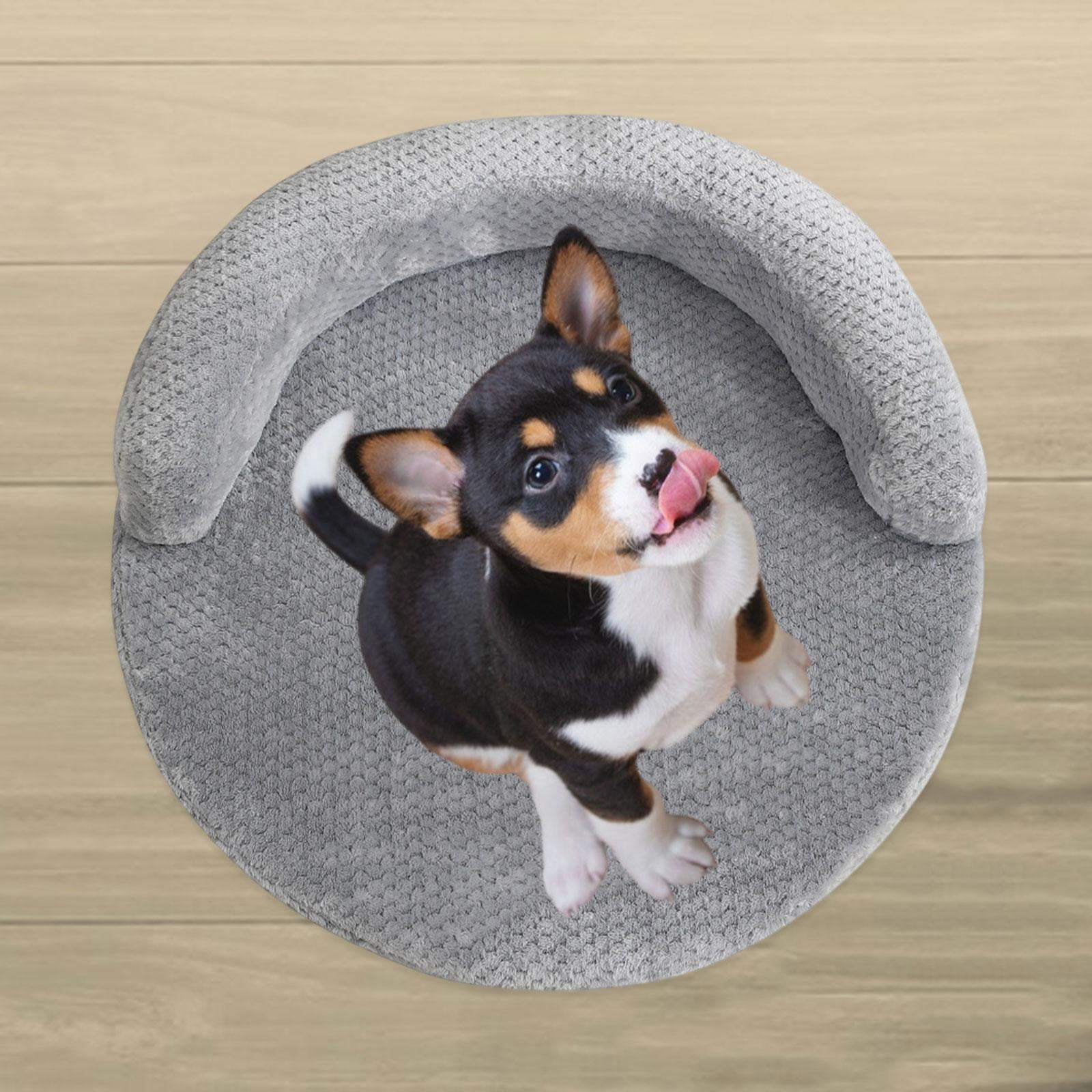 Fzaqwen Pet Cat Dog Bed for Indoor Cats Kennel Winter Warm Pet Cushion Cute Pet Sleeping M