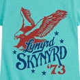 thumbnail image 3 of Lynyrd Skynyrd - Soaring Eagle  - Toddler & Youth Girls Short Sleeve Graphic T-Shirt, 3 of 5