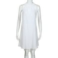thumbnail image 4 of Tbopshirt Patchwork Dress Womens Holiday Irregular Dress Ladies Summer Beach Sleeveless, 4 of 8