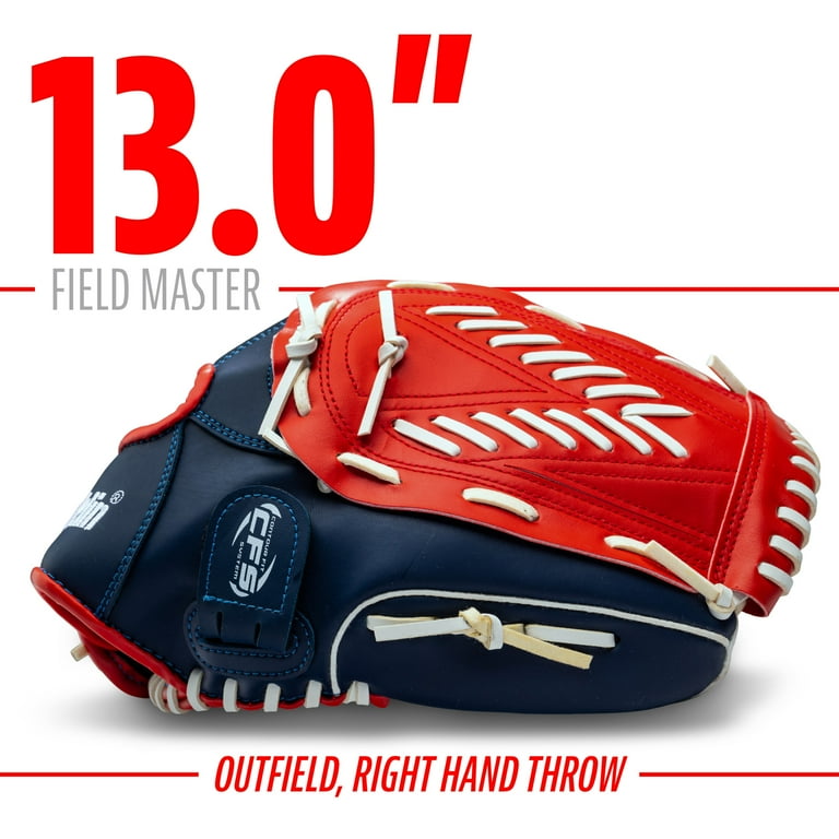 Franklin Sports Field Master Baseball + Softball Glove - 13