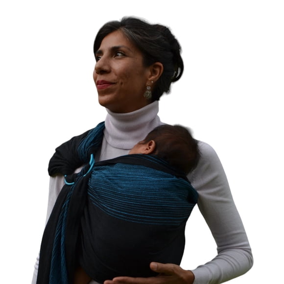 Rebozo Portabebés Indajani Balaj Negro
