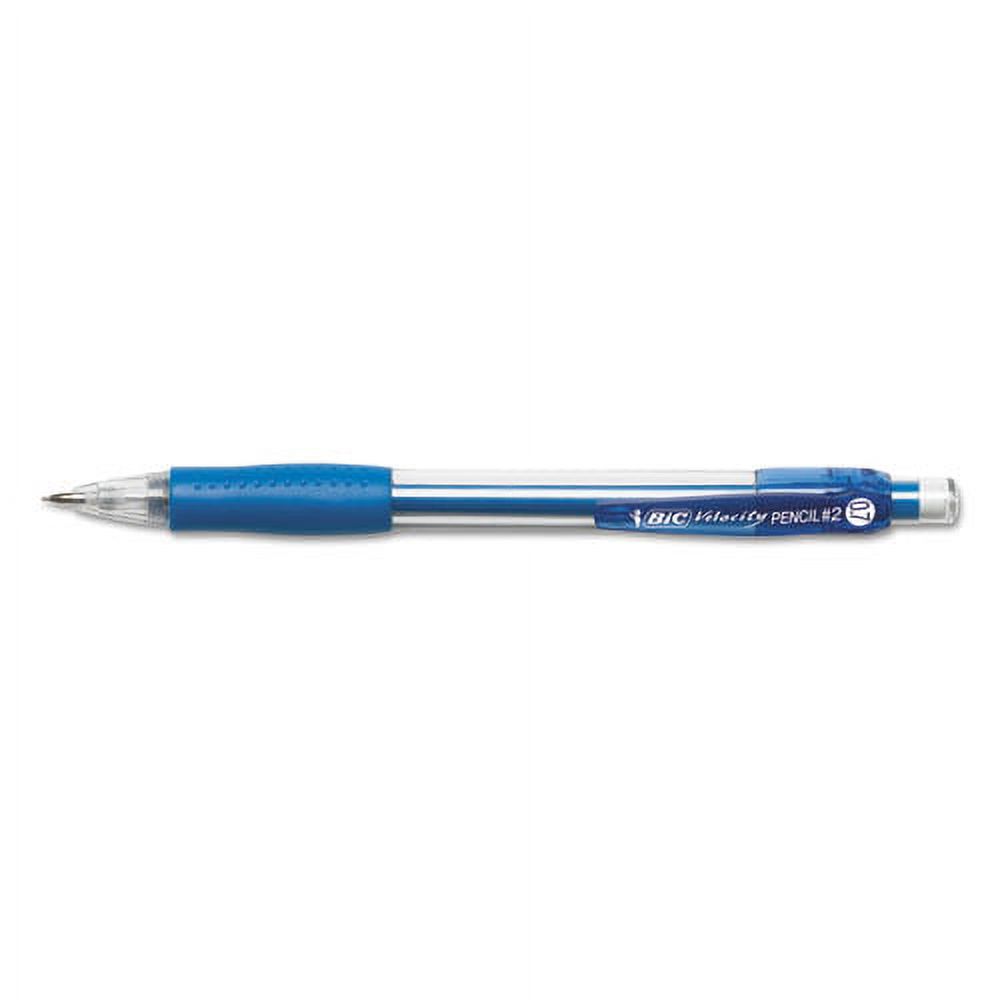 Velocity Original Mechanical Pencil, 0.7 Mm, Hb (#2.5), Black Lead, Blue Barrel, Dozen | Bundle of 10 Dozen