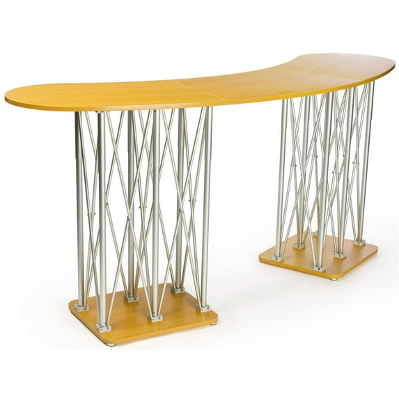 Portable Table with Truss Design, Perfect for Trade Shows – 38” tall – Carry Case doubles as Display Counter (CNTRTRS3X)