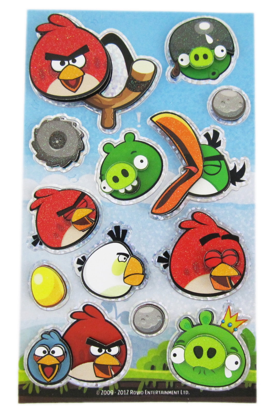 Angry Bird Stickers 10 Sheets Party Favours 