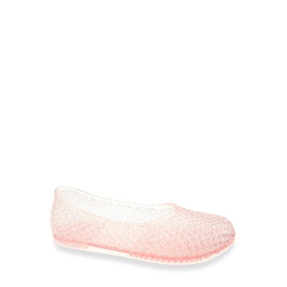 Wonder Nation Girls Jelly Ballet Flats