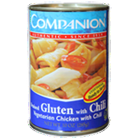 Companion Vegetarian Chicken with Chili, 10 oz. (Pack of (Best Crockpot Chicken Chili)