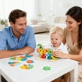thumbnail image 4 of Wooden Early Learning 3D Puzzle Blocks Animal And Transportation Recognition Building Set For, 4 of 8
