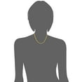 thumbnail image 5 of JewelStop 14k Solid Yellow Gold 1.2mm Mariner Chain Necklace - 18", 5 of 7