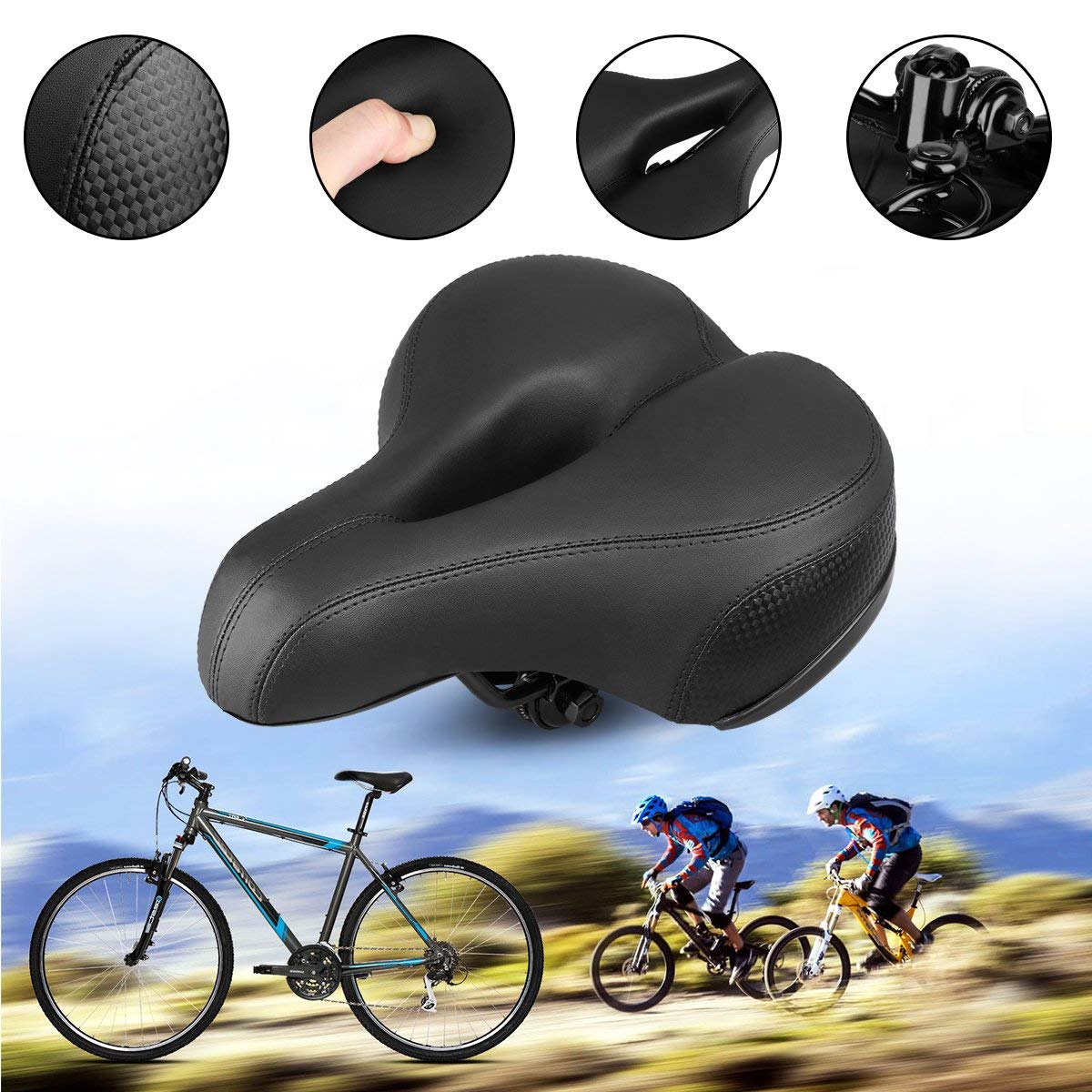 comfortable mens bike seat