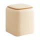 thumbnail image 1 of Barbage Bin encimera de encimera de reciclaje pequeño contenedor de reciclaje multipropósito 13.5x13.5x14.5 cm para tocador Beige, 1 of 8