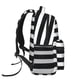thumbnail image 3 of Fotbe Black And White Stripes Mochila Casual con Estampado para Escuela, Viajes y Actividades al Aire Libre - Duradera, Ligera y Cómoda, 3 of 5