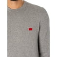 thumbnail image 4 of HUGO San Cassius Knit Sweater, Grey, 4 of 6