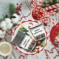 thumbnail image 4 of Luoshdecor Christmas Paper Cup,16 Pcs Black Plaid Disposable Snow Forest Cup for Winter Dinner Party Family Gatherings, 4 of 6