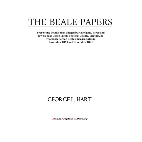 The Beale Papers (Paperback)