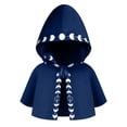 thumbnail image 4 of Capa de Halloween Cosplay capa accesorios de disfraz fiesta capa de Azul Yuyangstore Capucha de Halloween, 4 of 8