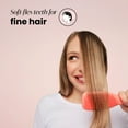 thumbnail image 4 of The Essential Detangler® by Tangle Teezer® for Fine & Fragile Hair, Orange, 4 of 6