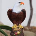 thumbnail image 4 of Eagle Shape Solar Powered LED Garden Snail Powered LED Garden Stake Solar Eagle Shape Snail Solar Powered Lights Stake Lights Landscape Lamp Decoration, 4 of 9