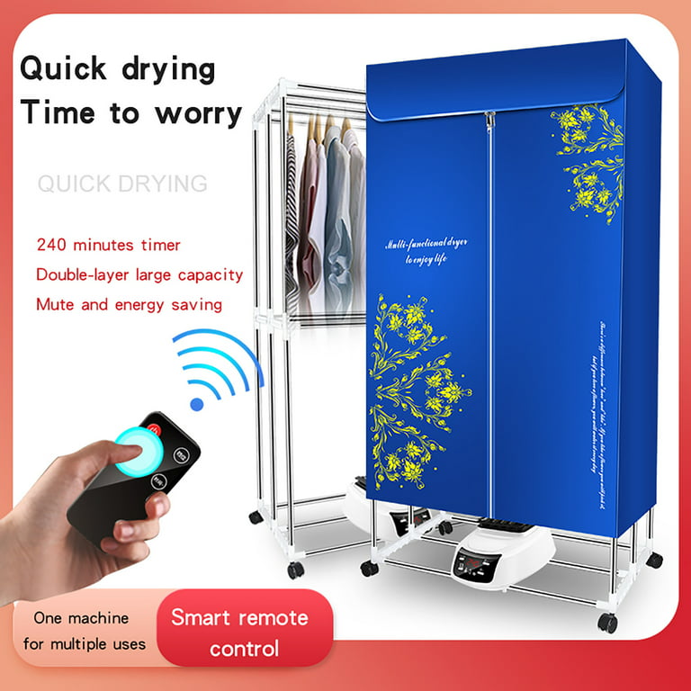 OAVQHLG3B Portable Household Clothes Dryer, Household Air-drying