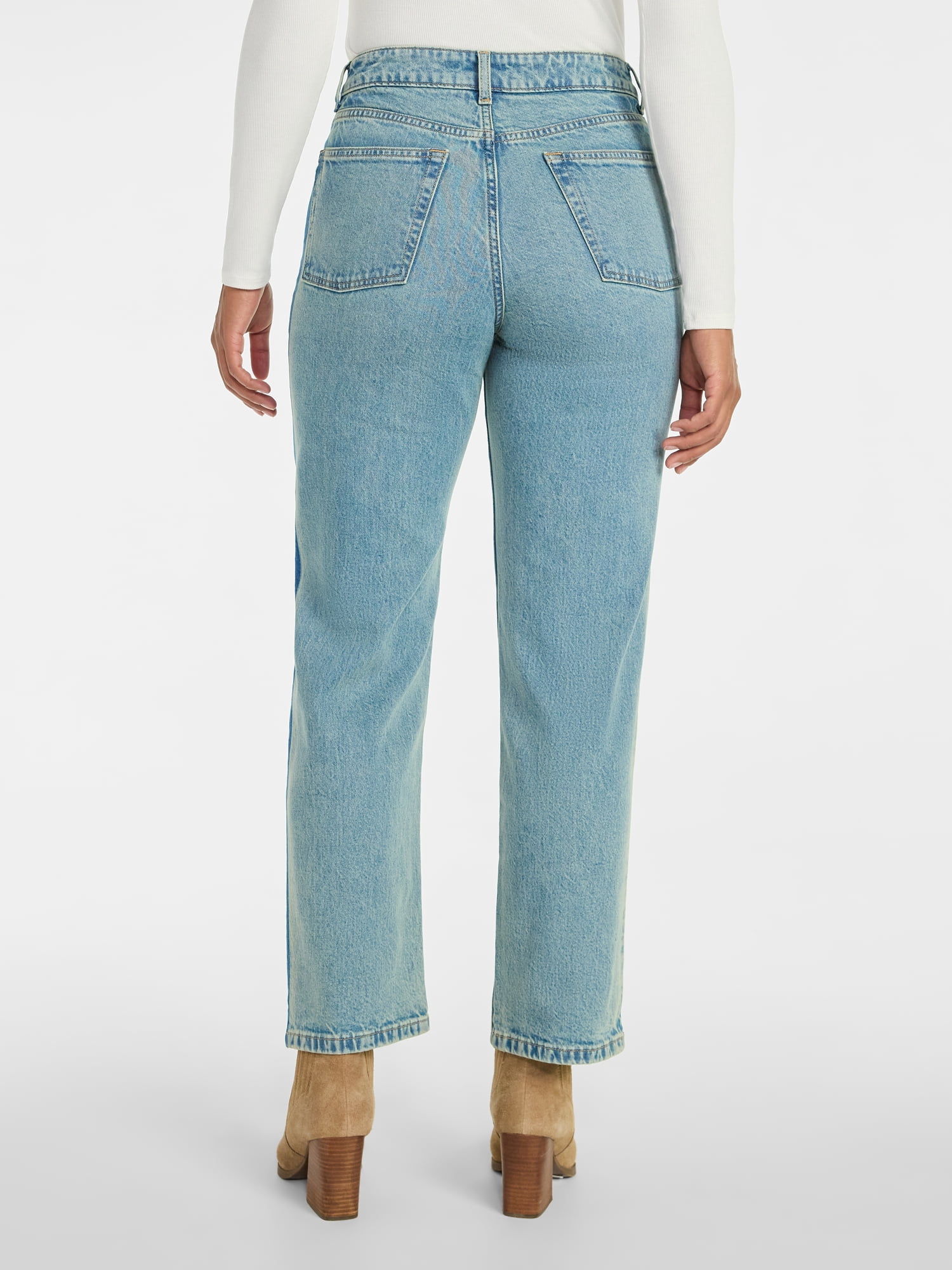 Time and Tru Women's Tuxedo Jeans, 30" Inseam, Sizes 0-20