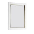 thumbnail image 4 of AVANITY  Mason 24 in. Wall Mounted Mirror with Matte Gold Trim - 24"W x 32"H White White, 4 of 5