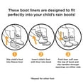 thumbnail image 6 of Addie & Tate Unisex Rain Boots Kids & Toddlers - Size 8T-12 - Shark, 6 of 7