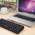 thumbnail image 4 of MOTOSPEED MOTOSPEED CK61 Clavier de Jeu Mécanique RVB Compact avec Interrupteurs OUTMU Rouges, 61 Touches, Éclairage Personnalisable, USB 2.0, Noir, 4 of 6