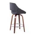 thumbnail image 4 of LumiSource Multi Fabrico 26" Fixed-Height Counter Stool - Set of 2, 4 of 4