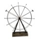 thumbnail image 4 of Adorno de rueda giratoria, centro de mesa decorativo moderno, estatuilla pequeña, escultura de Metal para decoración de sala de estar y pasillo, 4 of 8