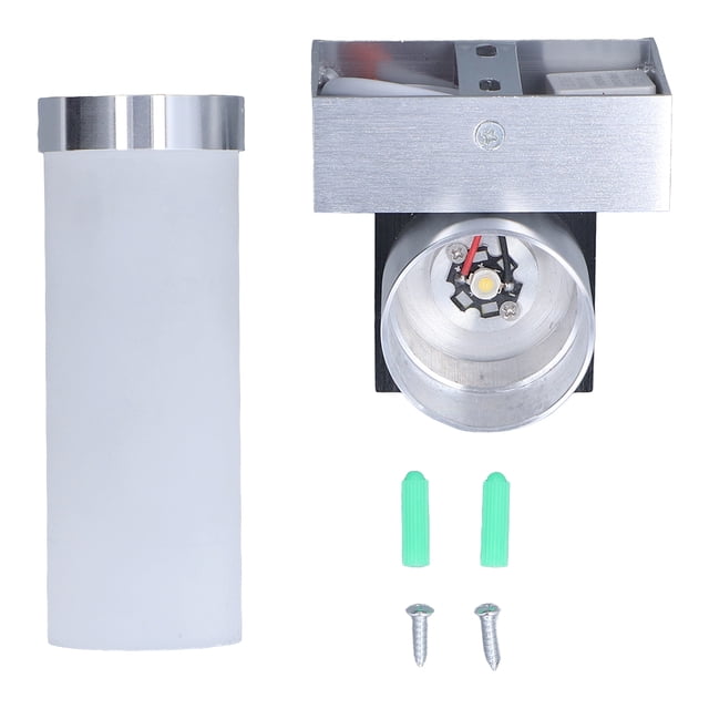 Lámpara de pared LED de 3W 3000K 270LM Luz de pared del pasillo del dormitorio del hogar Ahorro de energía Blanco cálido 85?265V