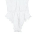 thumbnail image 2 of VISgogo Lencería de peluche para mujer, Body de una pieza Babydoll, Ropa de dormir con escote en V profundo y elástico hueco de encaje, Ropa de dormir sexy con tirantes VISgogo  moda, 2 of 5