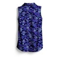 thumbnail image 6 of SCALES Mahi Mahi Womens Sleeveless Polo Navy, 2XLarge, 6 of 9