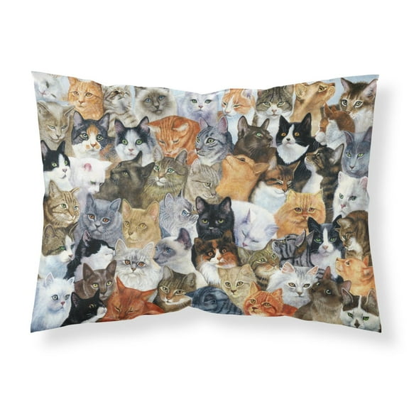 Cats Galore Fabric Standard Pillowcase