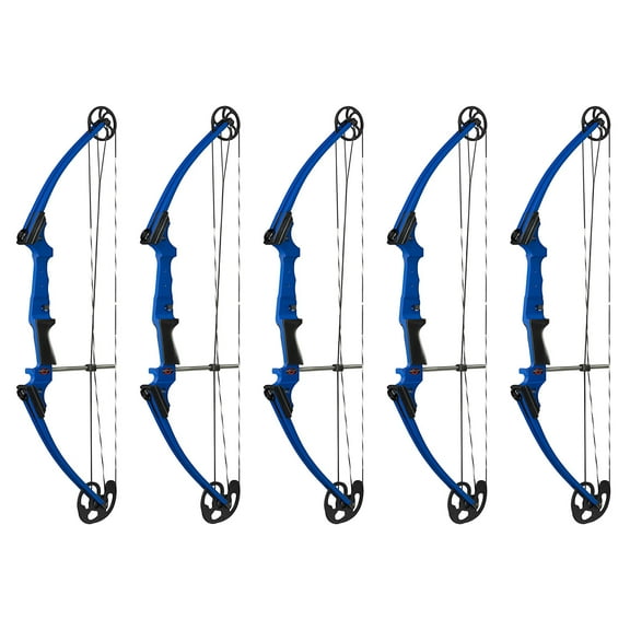Genesis Archery Compound Bow w/Adjustable Sizing, Left-Handed (5 Pack)