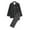 Black3, variant on Timegard Womens 2 Piece Pajamas Outfits Long Sleeve Button down Tops with Pockets Elastic Waist Pants Loungewear Sets