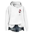 thumbnail image 3 of WILLBEST Sudaderas Navideñas para Chicas Adolescentes, Sudaderas de Manga Larga Estampadas de Felpa con Capucha, conjuntos de Otoño Lindos 2024 XX-Grande, 3 of 4