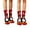 B Hot Pink, variant on Christmas Fuzzy Socks for Women 3D Animal Knit Cotton Socks Fall Winter Cozy Thick Thermal Sock