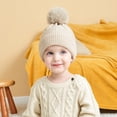 thumbnail image 6 of Yoyauz Kids winter beanie knitting warm cold weather beanie boy girl hat, 6 of 15