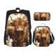 thumbnail image 1 of Fotbe Adorable Calf Butterflies Champagne Set Escolar 3 en 1 para Niños - Mochila Duradera con Lonchera Aislante y Estuche para Lápices - Mochila Escolar para Niños y Niñas, 1 of 7