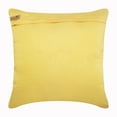 thumbnail image 2 of The HomeCentric Pillow Case Zipper Yellow Pillow case Spiral Sequins Antique Pillow Cover Pack of 2 14x14 inch (35x35 cm) Pillow Cover Square Silk Throw Pillow Cover Geometric Pillow - Yellow Touch, 2 of 5