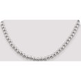 thumbnail image 5 of Sterling Silver 6.1mm Beads On Box Chain (16 X 6.1) Made In Italy qk35-16, 5 of 5