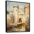 thumbnail image 2 of Designart "Avignon'S French Castle II" France Floater Framed Canvas Art Print, 2 of 5
