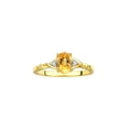 thumbnail image 5 of RYLOS Matching Jewelry Love Knot Set: Yellow Gold Plated Silver Tennis Bracelet, Ring & Necklace Gemstone w/ Diamonds Adjustable 7"-8" Wrist & 18" Chain Citrine November Birthstone; Size 9, 5 of 10