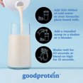 thumbnail image 3 of LARGE 2KG Good Protein Vegan Plant-based Protein Powder 100% Natural Vanilla Milkshake, 3 of 6